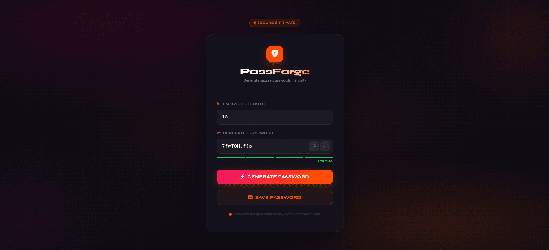 Password Generator